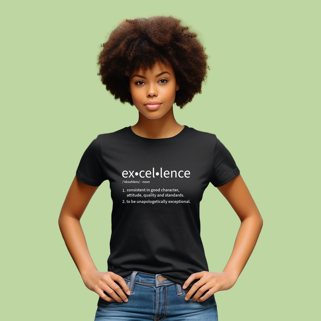 Unisex "Excellence" Tee: The Perfect Blend of Style and Comfort