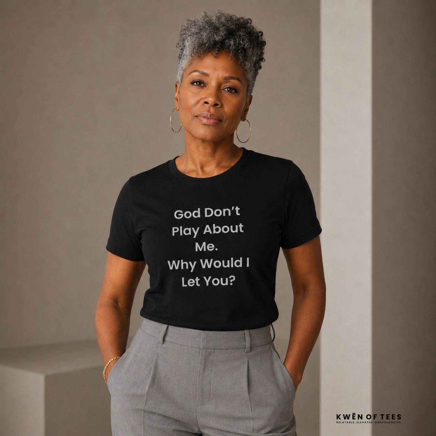 God Don't Play About Me - T-shirt