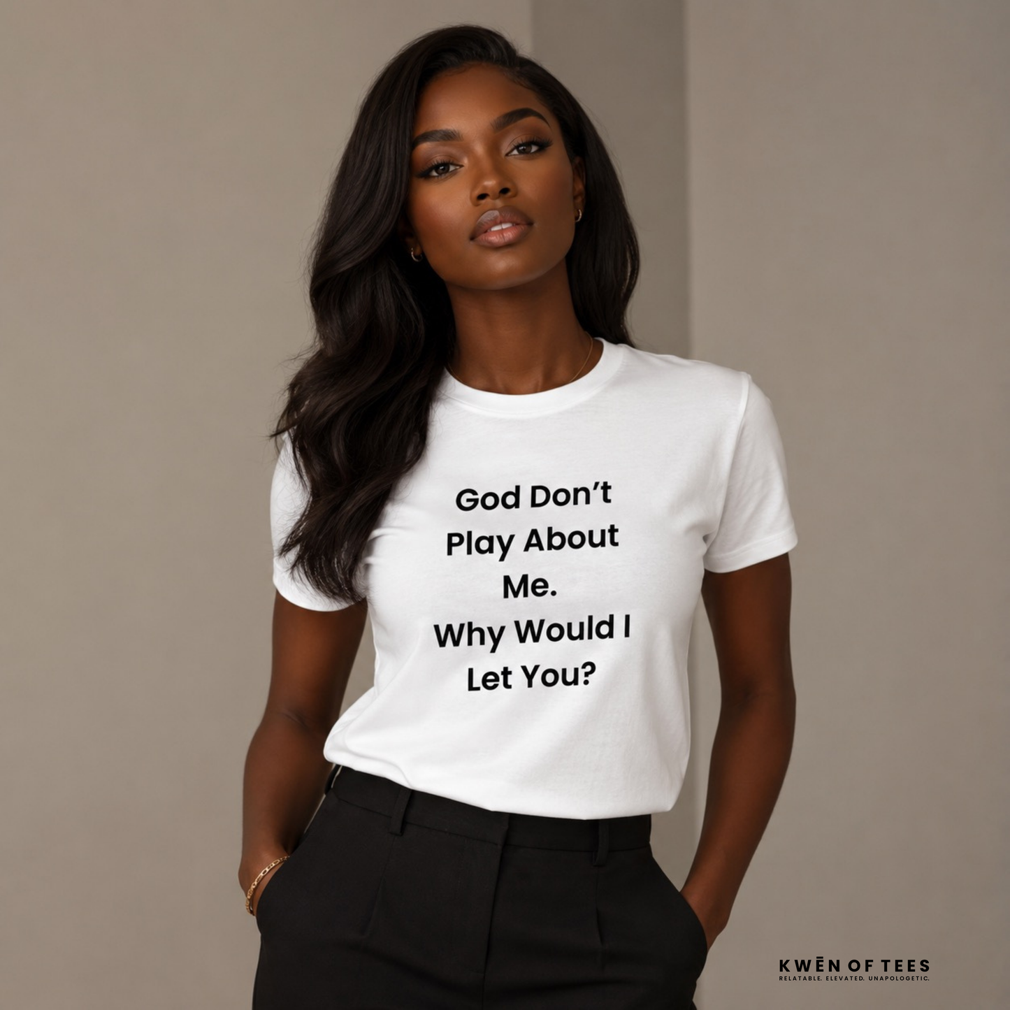 God Don't Play About Me - T-shirt