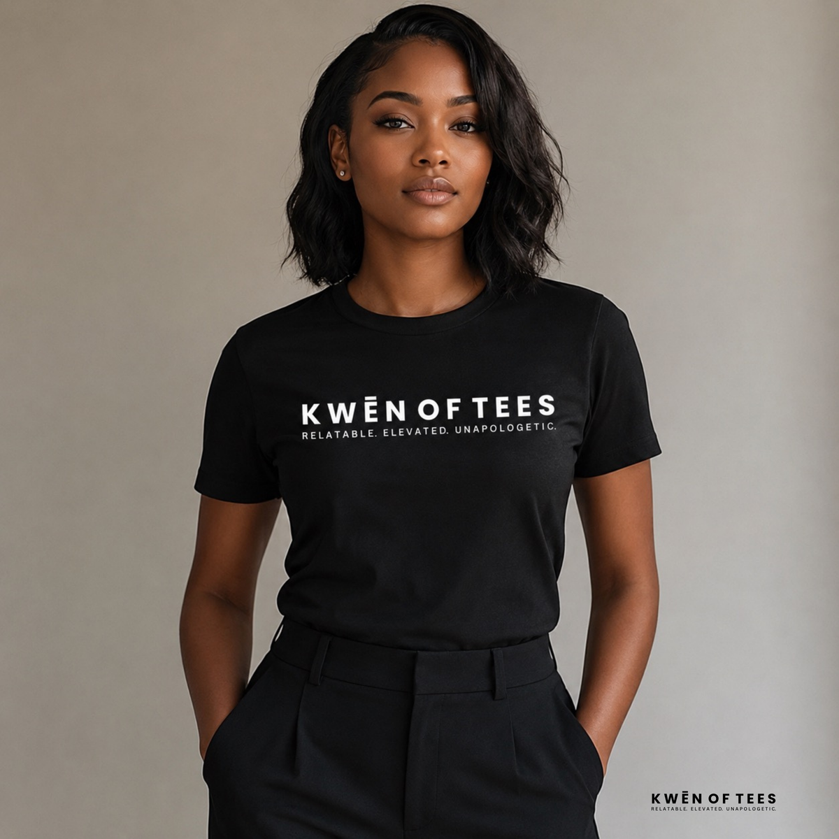 KWĒN OF TEES Logo T-shirt