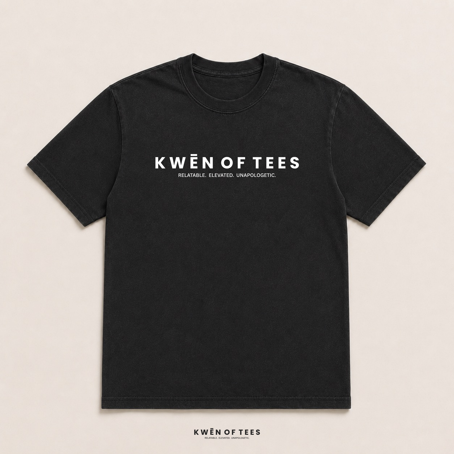 KWĒN OF TEES Logo T-shirt