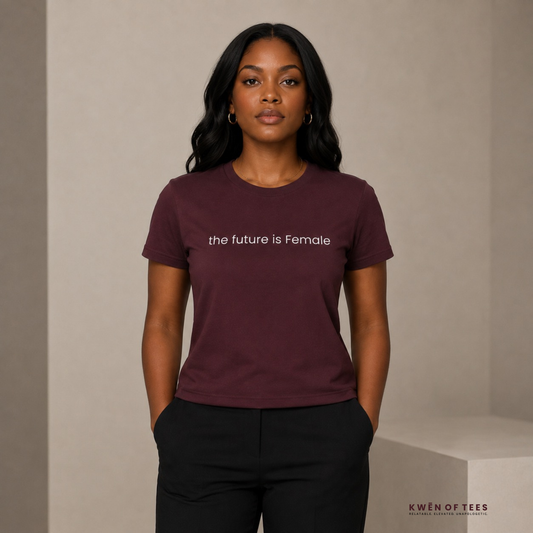 the future is Female T-shirt