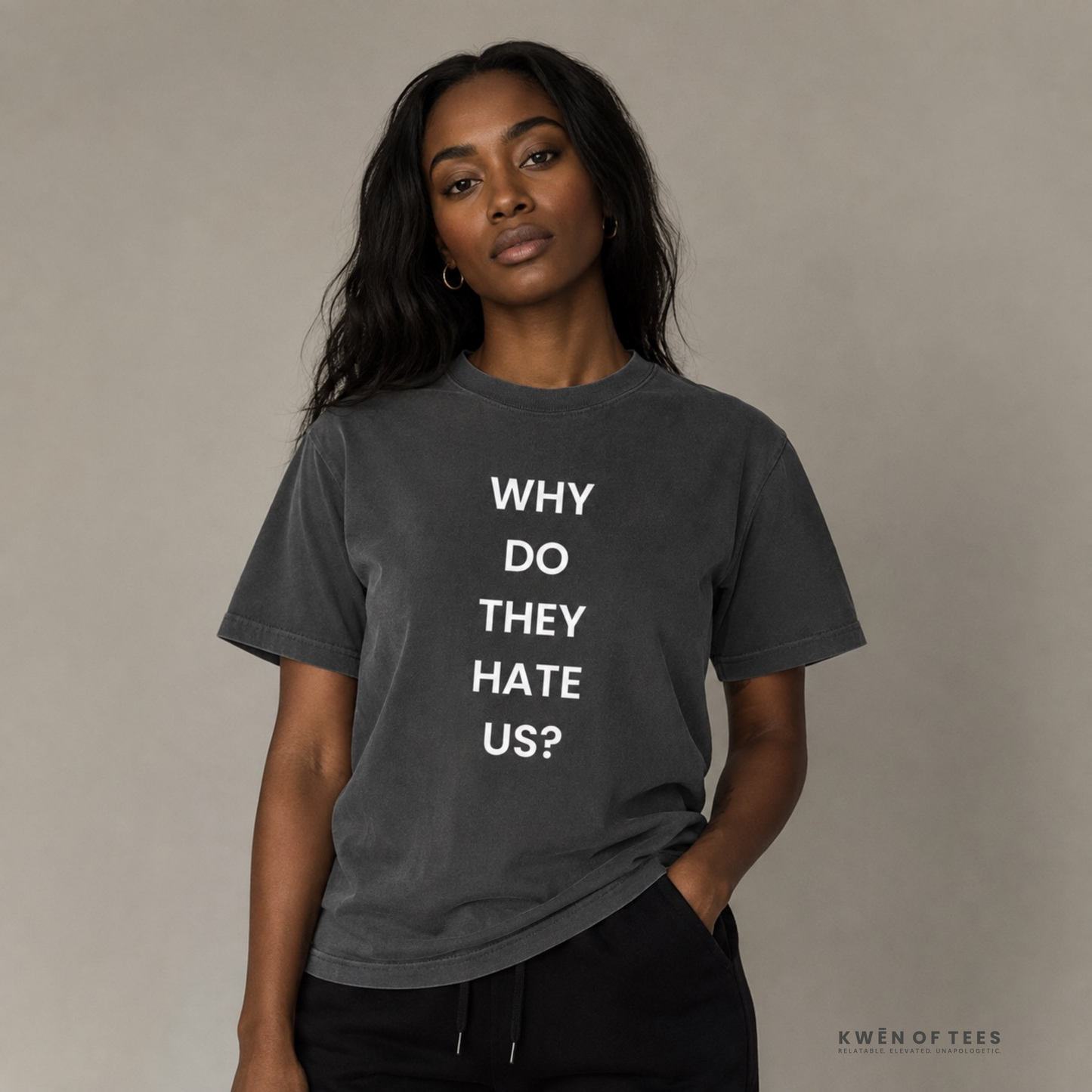 WHY DO THEY HATE US? - T-shirt