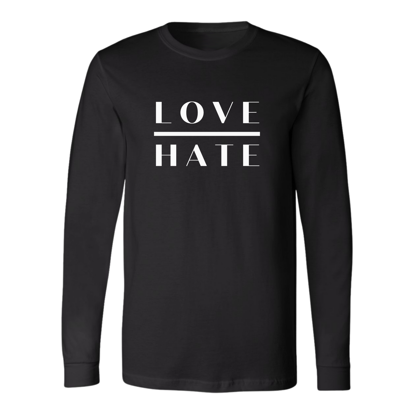 LOVE over HATE Long Sleeve