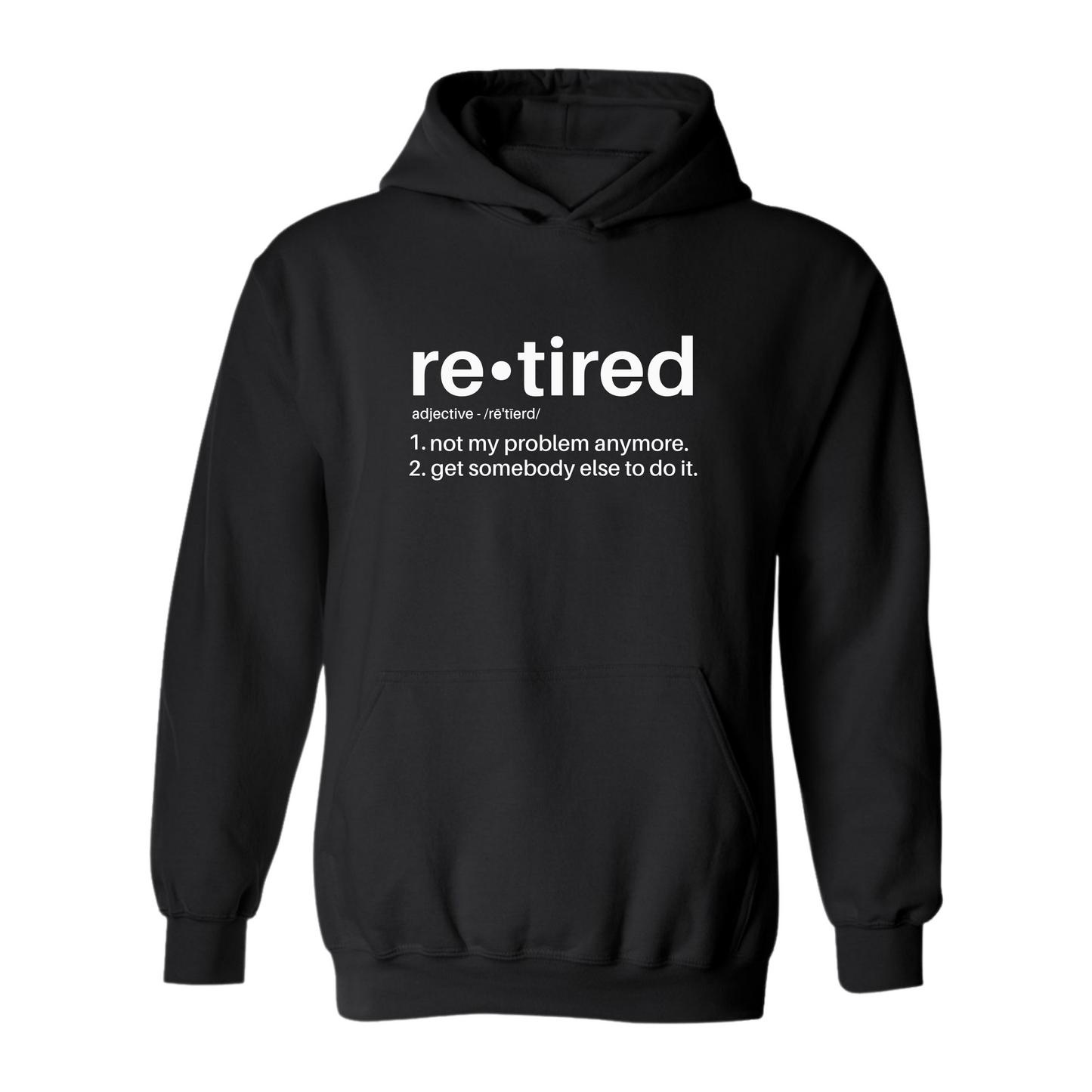 Retired Hooded Sweatshirt